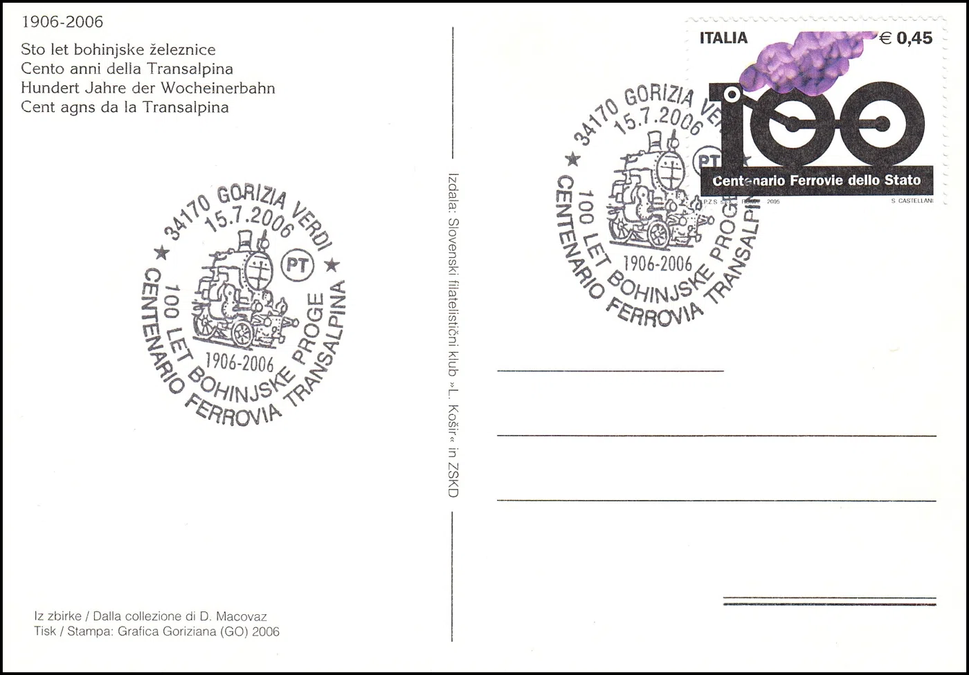 100 LET BOHINJSKE PROGE 1906 - 2006